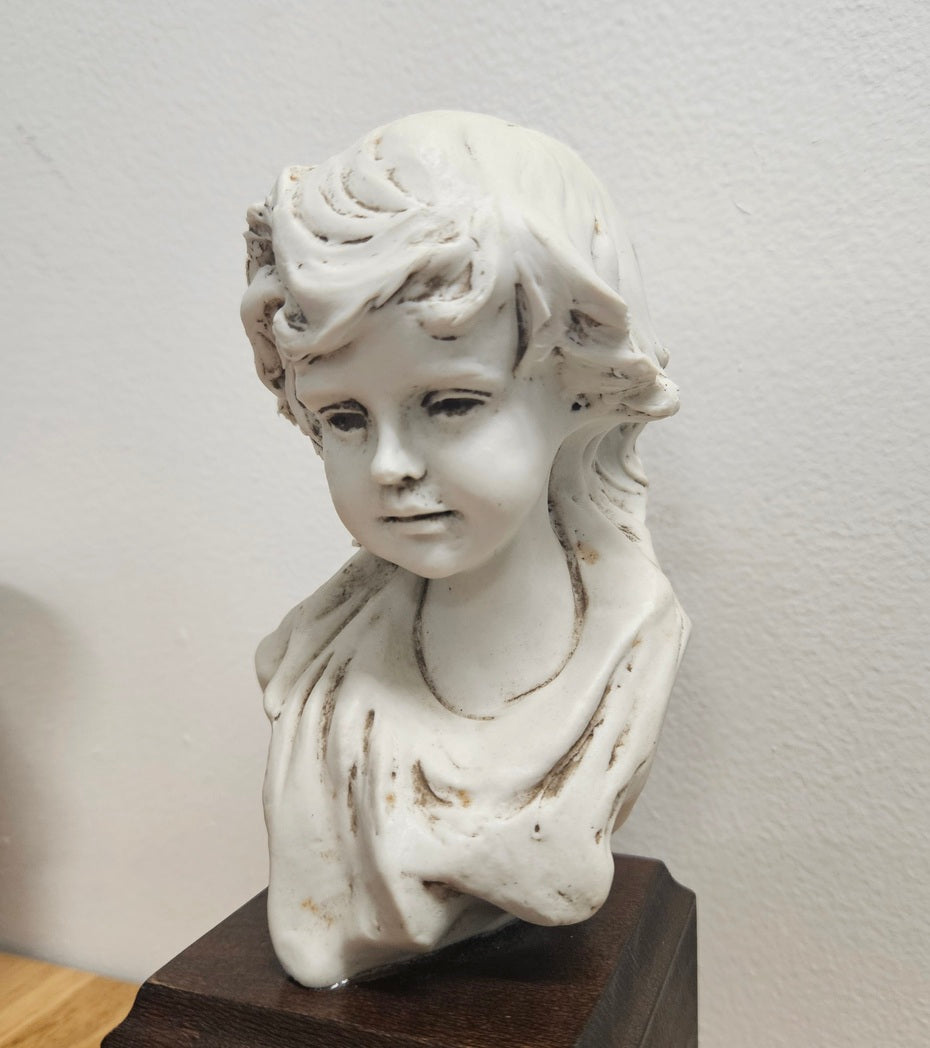 Vintage Italian Porcelain Bust