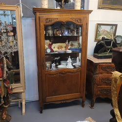 Stunning French Oak Louis XV Style Vitrine | Antique & Vintage | Moonee Ponds Antiques | Australia Wide Delivery