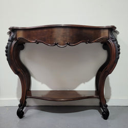 French 19th Century Rosewood Console Table With Drawer | Antique & Vintage | Moonee Ponds Antiques | Australia Wide Delivery