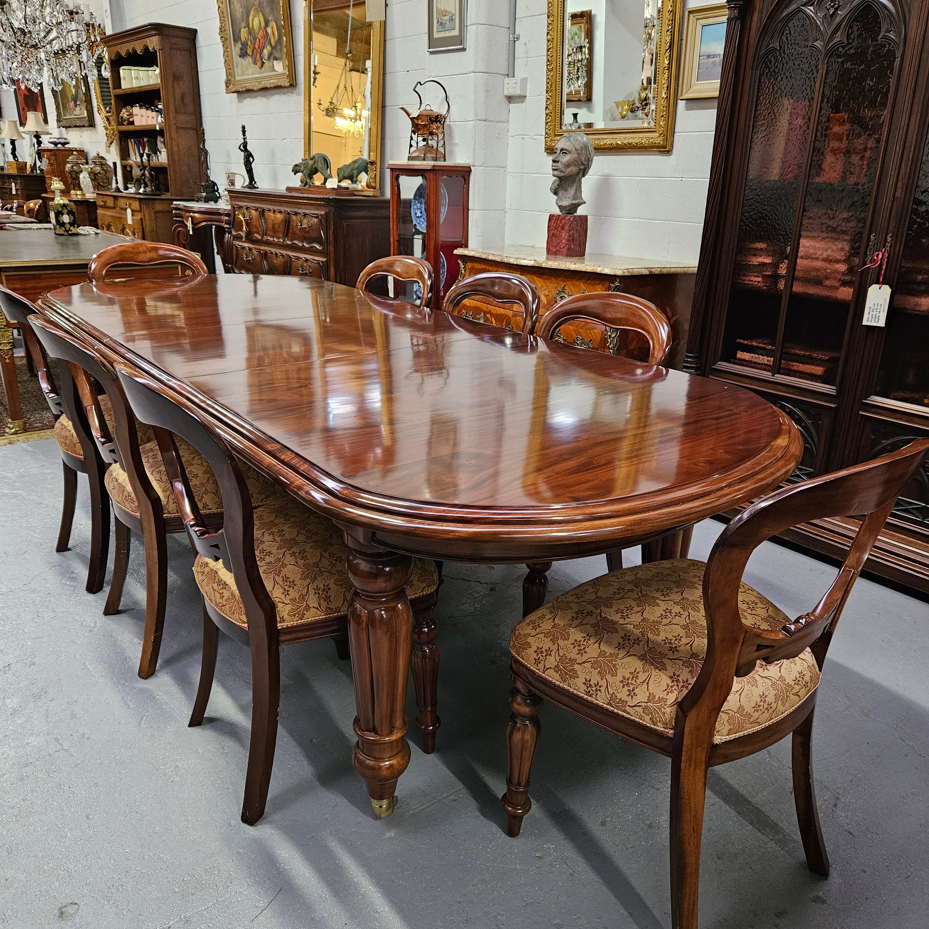 Mahogany discount dining bench