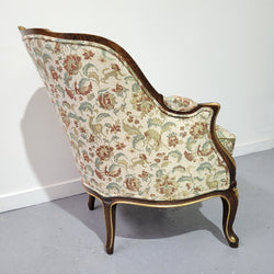 Vintage Louis XV Style Upholstered Armchair | Antique & Vintage | Moonee Ponds Antiques | Australia Wide Delivery
