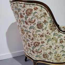 Vintage Louis XV Style Upholstered Armchair | Antique & Vintage | Moonee Ponds Antiques | Australia Wide Delivery