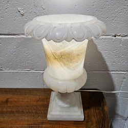 Elegant French Alabaster Urn Lamp | Antique & Vintage | Moonee Ponds Antiques | Australia Wide Delivery