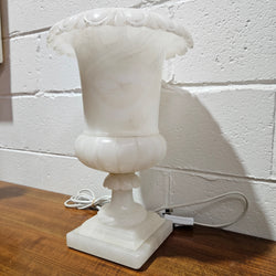Elegant French Alabaster Urn Lamp | Antique & Vintage | Moonee Ponds Antiques | Australia Wide Delivery