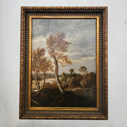 18th Century Oil on Canvas French/Italian School of Autumnal Landscape | Antique & Vintage | Moonee Ponds Antiques | Australia Wide Delivery