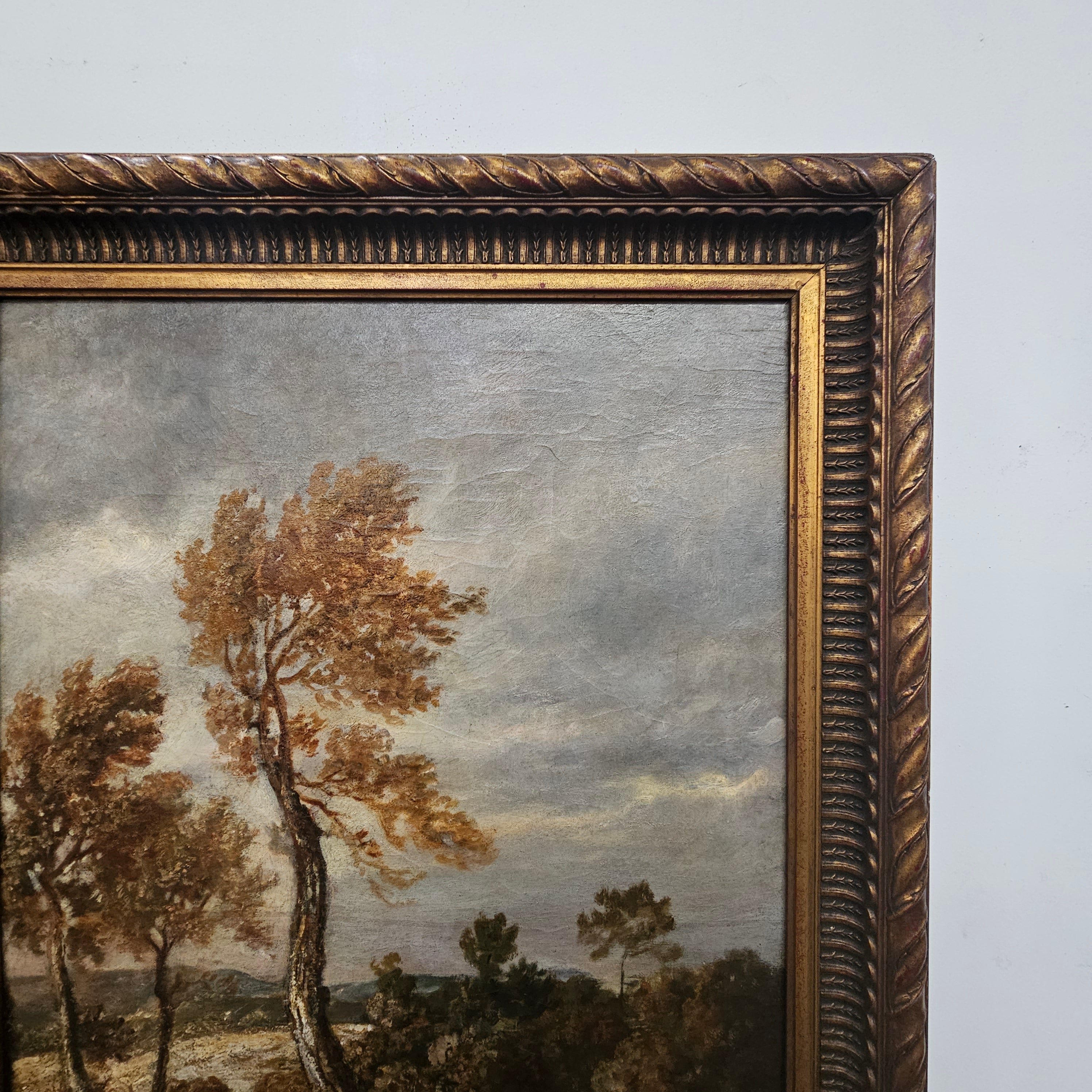 18th Century Oil on Canvas French/Italian School of Autumnal Landscape | Antique & Vintage | Moonee Ponds Antiques | Australia Wide Delivery