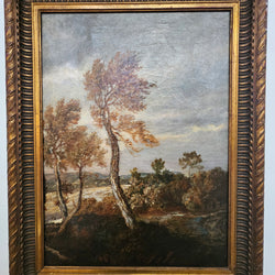 18th Century Oil on Canvas French/Italian School of Autumnal Landscape | Antique & Vintage | Moonee Ponds Antiques | Australia Wide Delivery