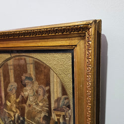 Georgian Silk Needlepoint Tapestry Framed | Antique & Vintage | Moonee Ponds Antiques | Australia Wide Delivery