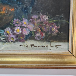 Vintage Oil On Canvas Still Life Signed Painting | Antique & Vintage | Moonee Ponds Antiques | Australia Wide Delivery