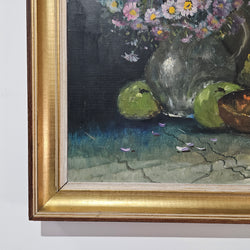 Vintage Oil On Canvas Still Life Signed Painting | Antique & Vintage | Moonee Ponds Antiques | Australia Wide Delivery