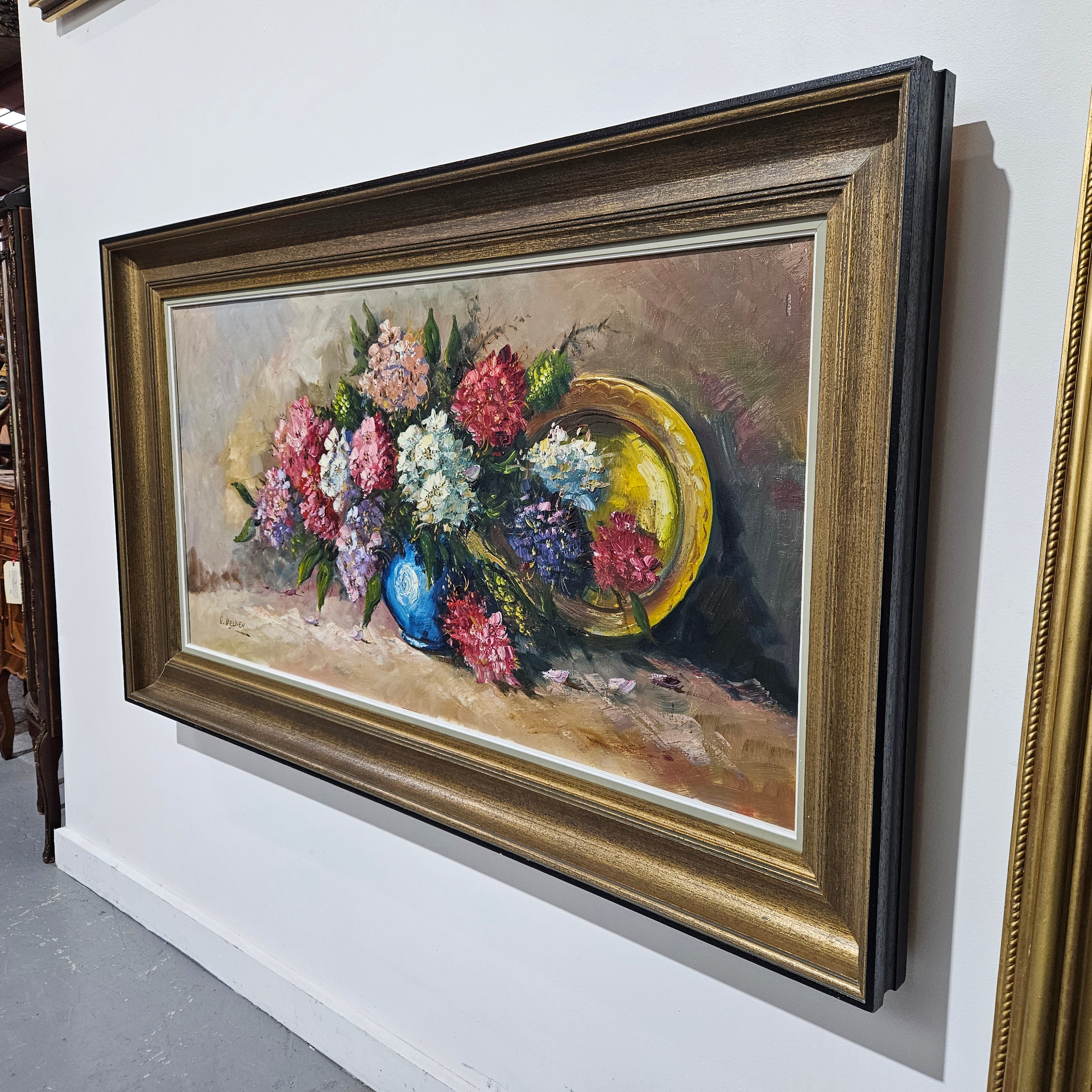 Large Oil On Canvas Signed Netherlands | Antique & Vintage | Moonee Ponds Antiques | Australia Wide Delivery