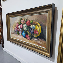 Large Oil On Canvas Signed Netherlands | Antique & Vintage | Moonee Ponds Antiques | Australia Wide Delivery