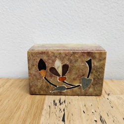 Vintage Inlaid Marble Trinket Box | Antique & Vintage | Moonee Ponds Antiques | Australia Wide Delivery