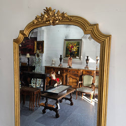 Louis XV Style Large Mantel Mirror | Antique & Vintage | Moonee Ponds Antiques | Australia Wide Delivery
