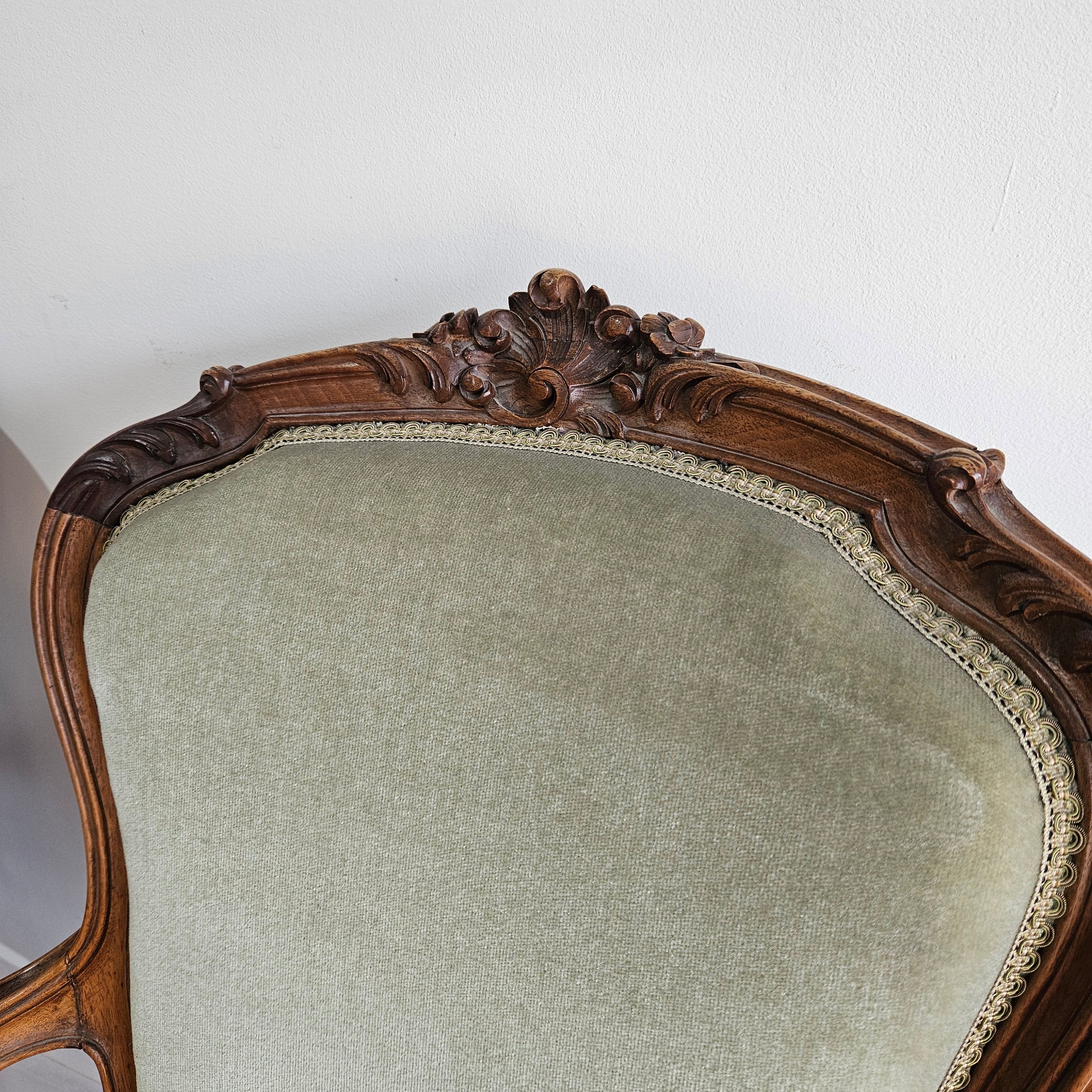 Pair Louis XV Tapestry Upholstered Armchairs | Antique & Vintage | Moonee Ponds Antiques | Australia Wide Delivery