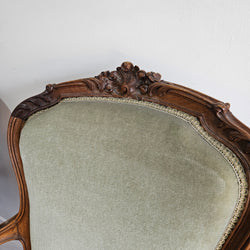Pair Louis XV Tapestry Upholstered Armchairs | Antique & Vintage | Moonee Ponds Antiques | Australia Wide Delivery