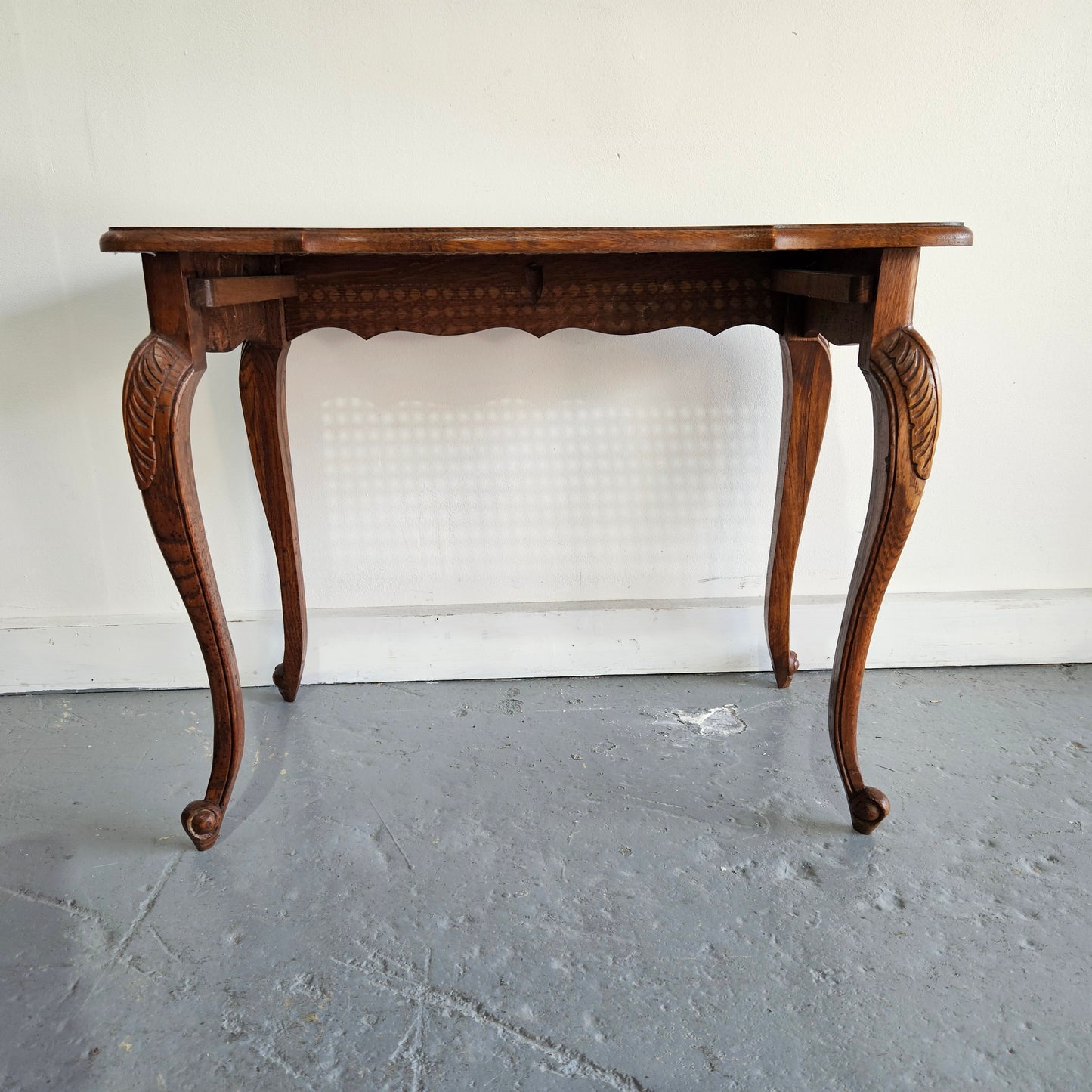 Stunning set of 3 nested table with cane inset and glass top, in great original detailed condition. Please see photos as they form part of the description   