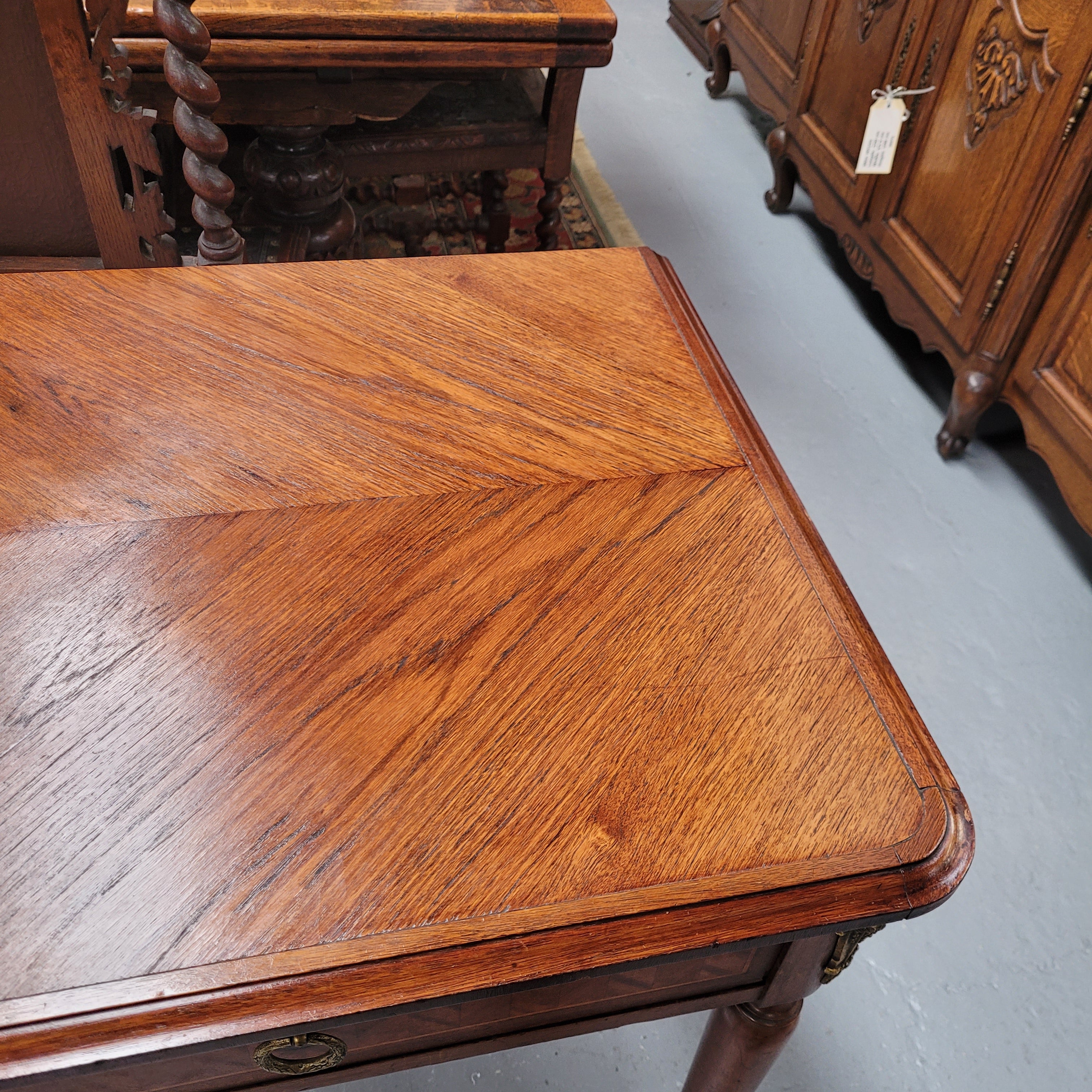 Beautiful French Late 19th Century Inlaid desk | Antique & Vintage | Moonee Ponds Antiques | Australia Wide Delivery