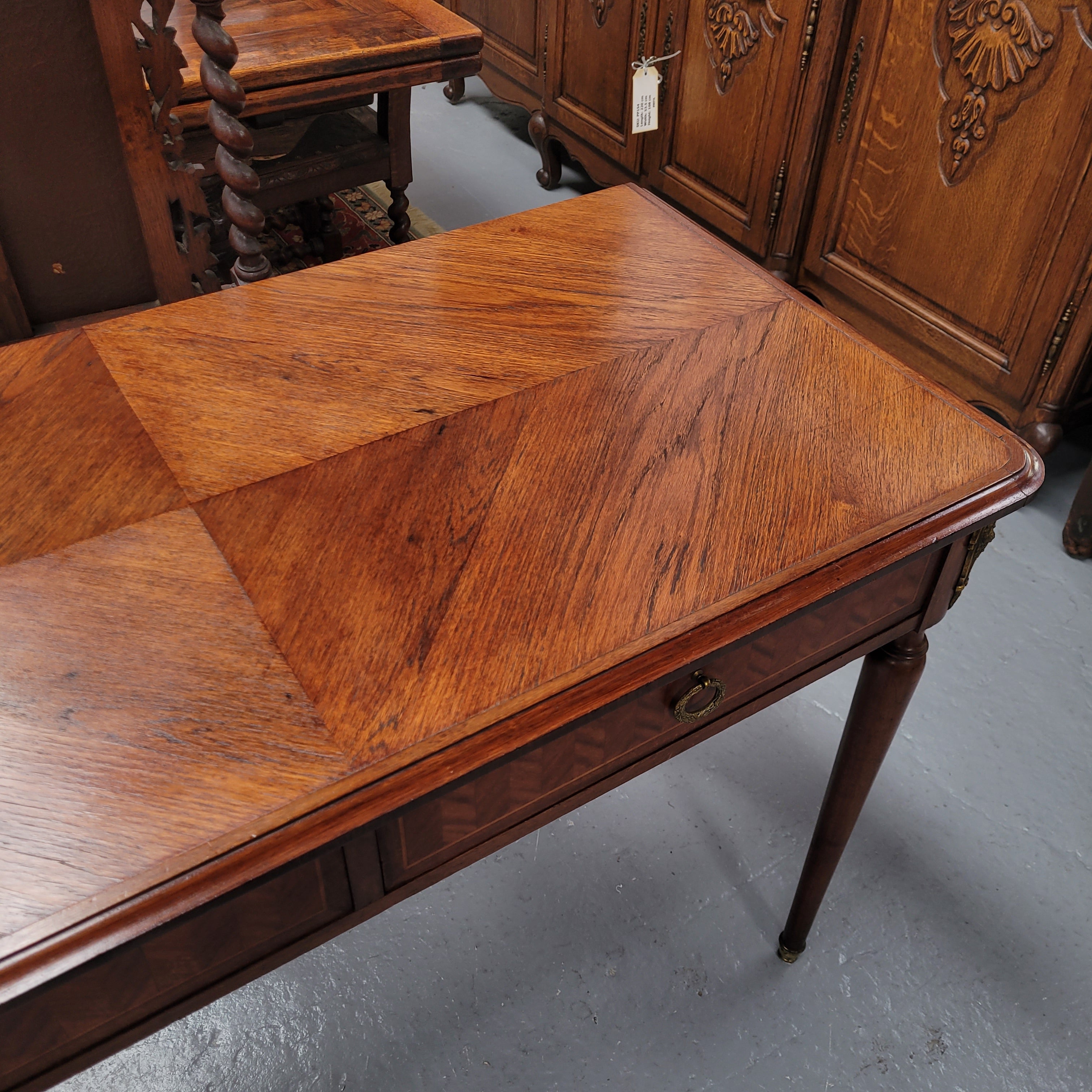 Beautiful French Late 19th Century Inlaid desk | Antique & Vintage | Moonee Ponds Antiques | Australia Wide Delivery
