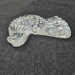 Vintage "Pukeberg Sweden" Large Glass Dove Suncatcher | Antique & Vintage | Moonee Ponds Antiques | Australia Wide Delivery