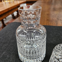 Stuart Crystal Water Carafe and Glass | Antique & Vintage | Moonee Ponds Antiques | Australia Wide Delivery