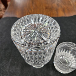 Stuart Crystal Water Carafe and Glass | Antique & Vintage | Moonee Ponds Antiques | Australia Wide Delivery
