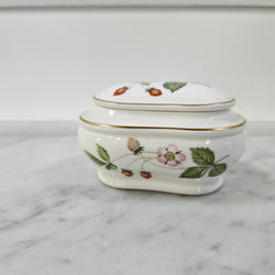 Wedgwood Trinket Box "Wild Strawberry" | Antique & Vintage | Moonee Ponds Antiques | Australia Wide Delivery