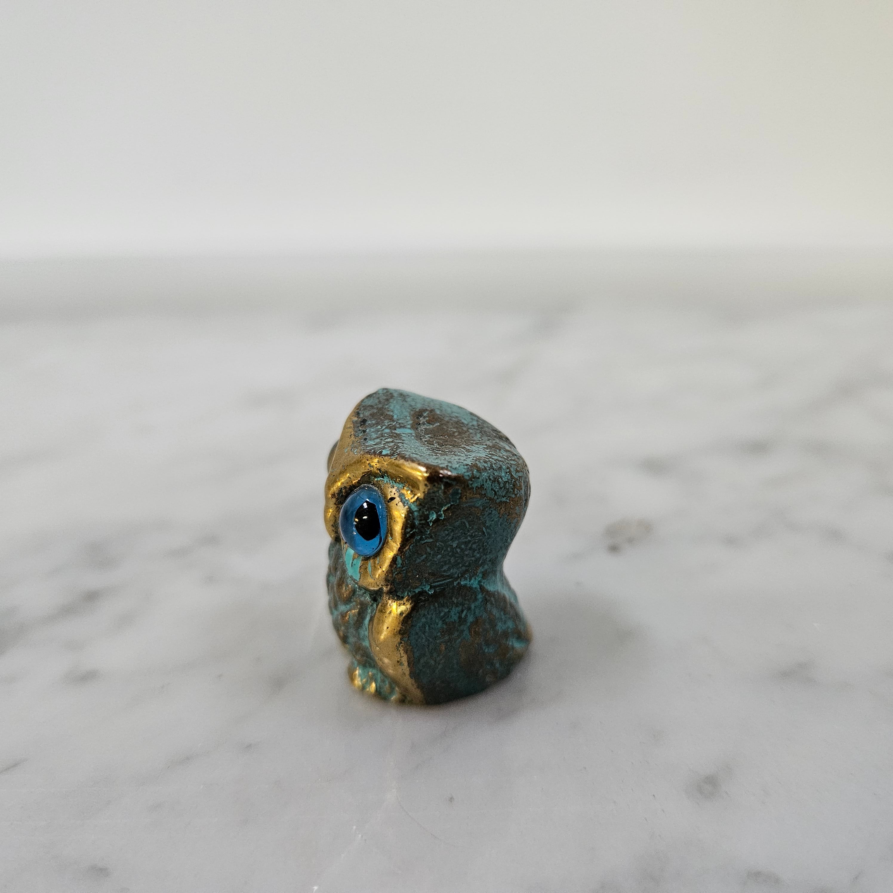 Small Vintage Brass Owl | Antique & Vintage | Moonee Ponds Antiques | Australia Wide Delivery
