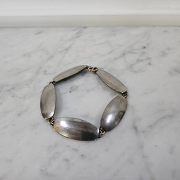 George Jensen Minimalist Design Pewter Bracelet