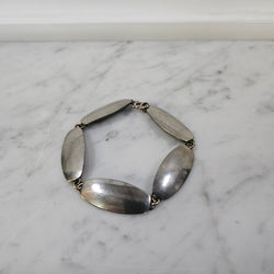 George Jensen Minimalist Design Pewter Bracelet | Antique & Vintage | Moonee Ponds Antiques | Australia Wide Delivery