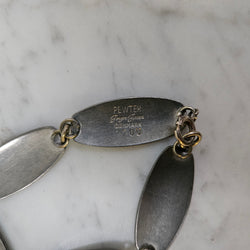 George Jensen Minimalist Design Pewter Bracelet | Antique & Vintage | Moonee Ponds Antiques | Australia Wide Delivery