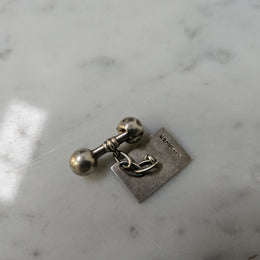 Antique Silver Cuff Links