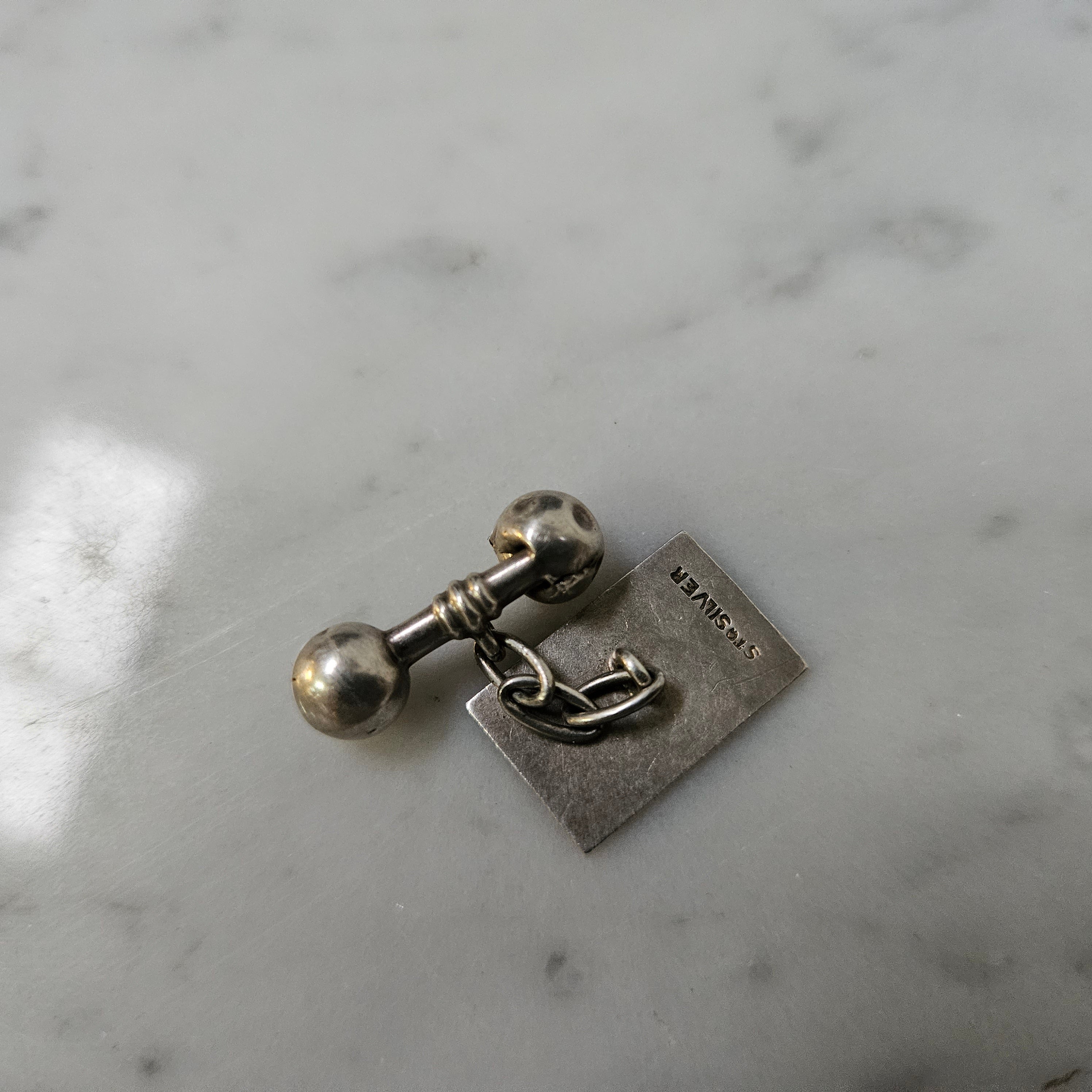 Antique Silver Cuff Links | Antique & Vintage | Moonee Ponds Antiques | Australia Wide Delivery
