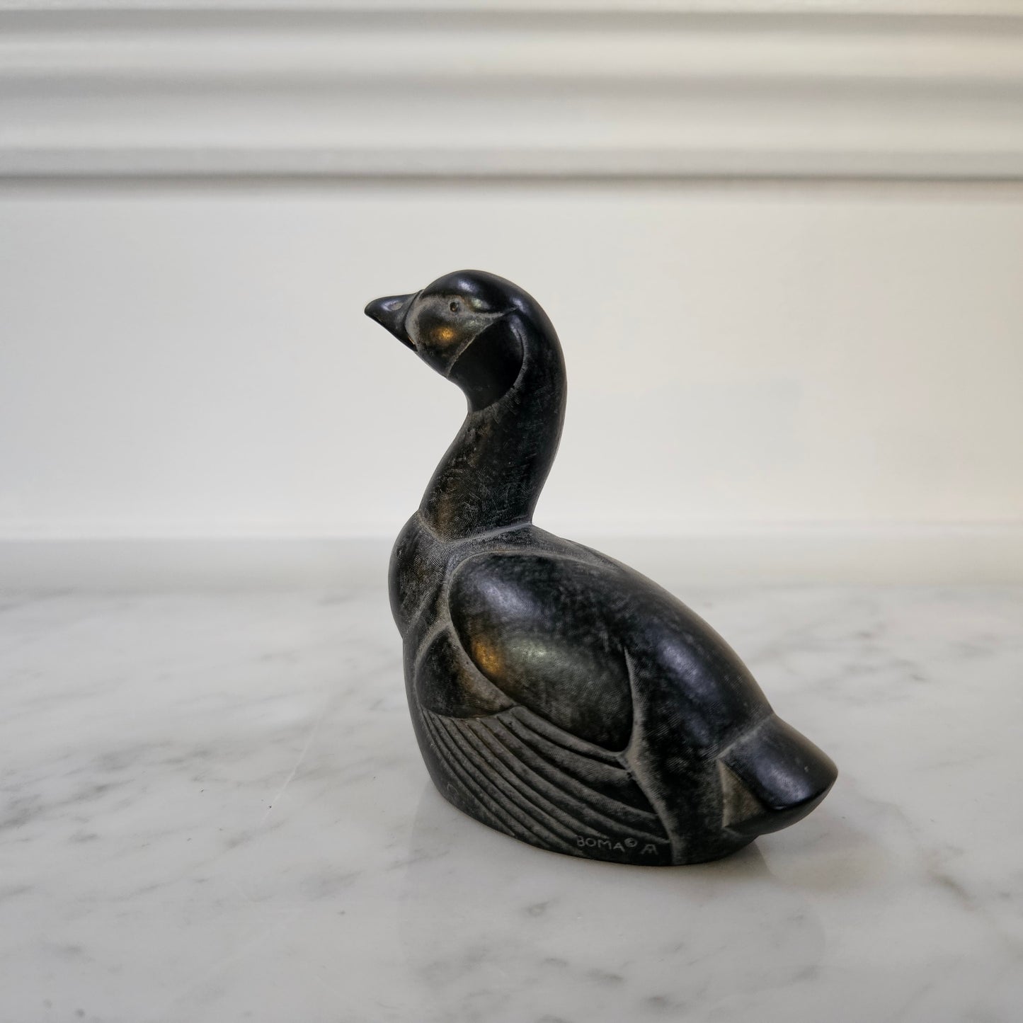 Vintage Canadian Duck Sculpture