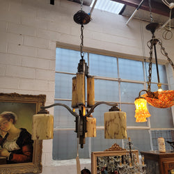 French Art Deco Ceiling Chandelier | Antique & Vintage | Moonee Ponds Antiques | Australia Wide Delivery