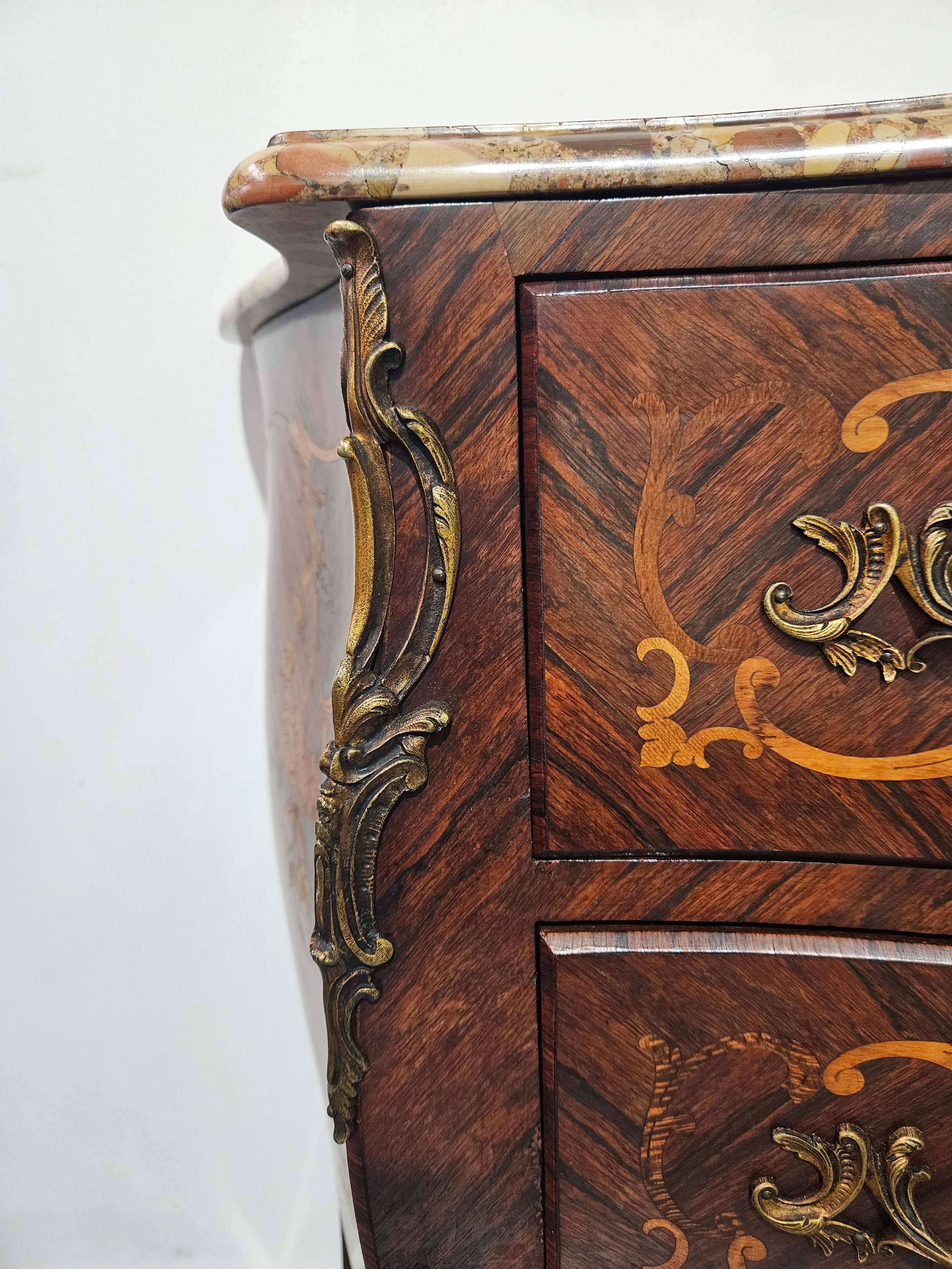 Antique Rosewood Marquetry Inlaid Commode | Antique & Vintage | Moonee Ponds Antiques | Australia Wide Delivery