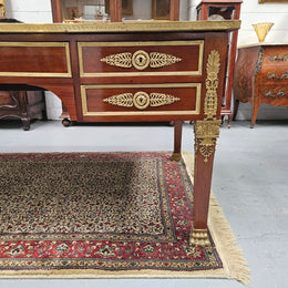 Belle Époque Gilt Bronze Mounted Bureau Plat