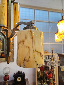 French Art Deco Ceiling Chandelier | Antique & Vintage | Moonee Ponds Antiques | Australia Wide Delivery