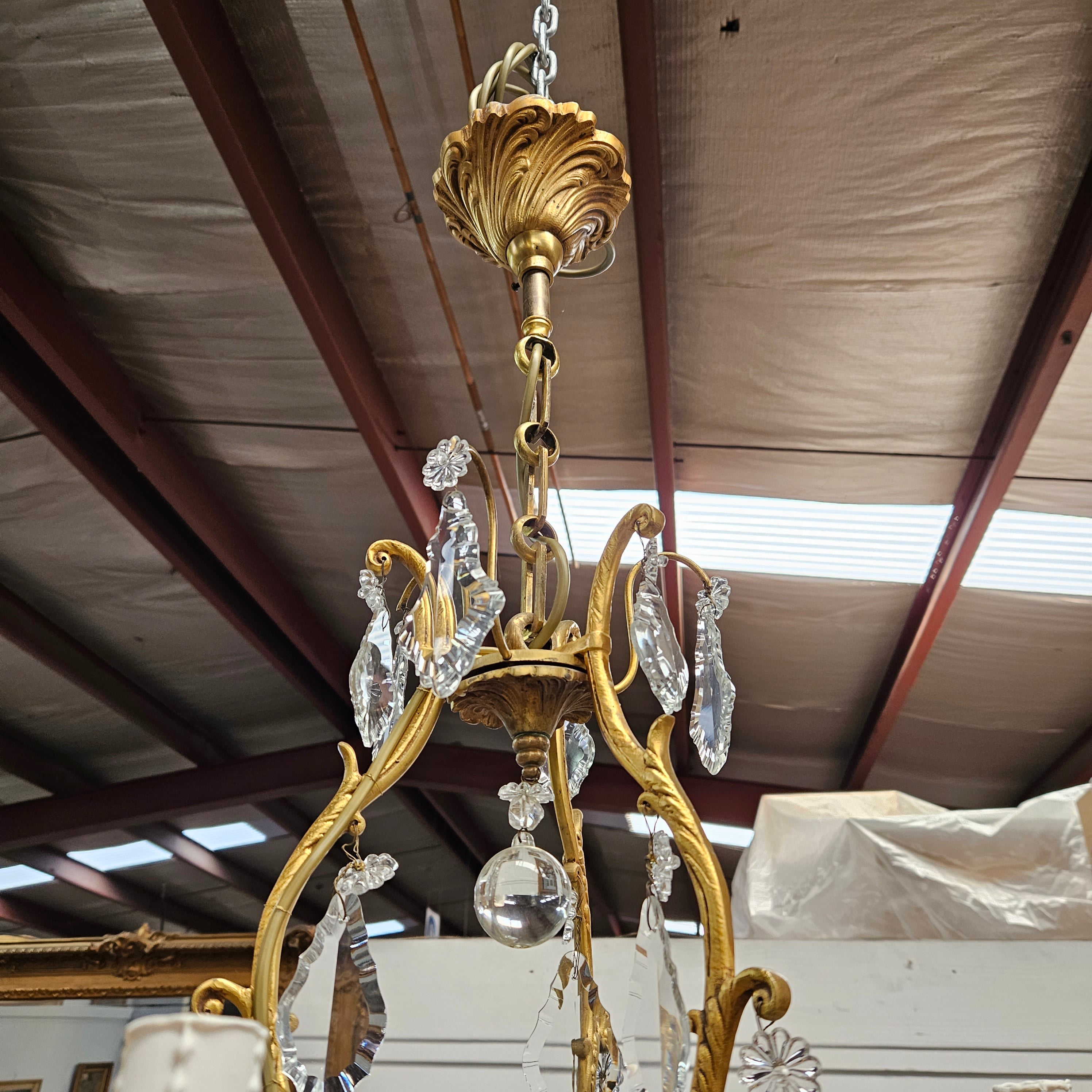 Antique Fine French Parisian Chandelier | Antique & Vintage | Moonee Ponds Antiques | Australia Wide Delivery