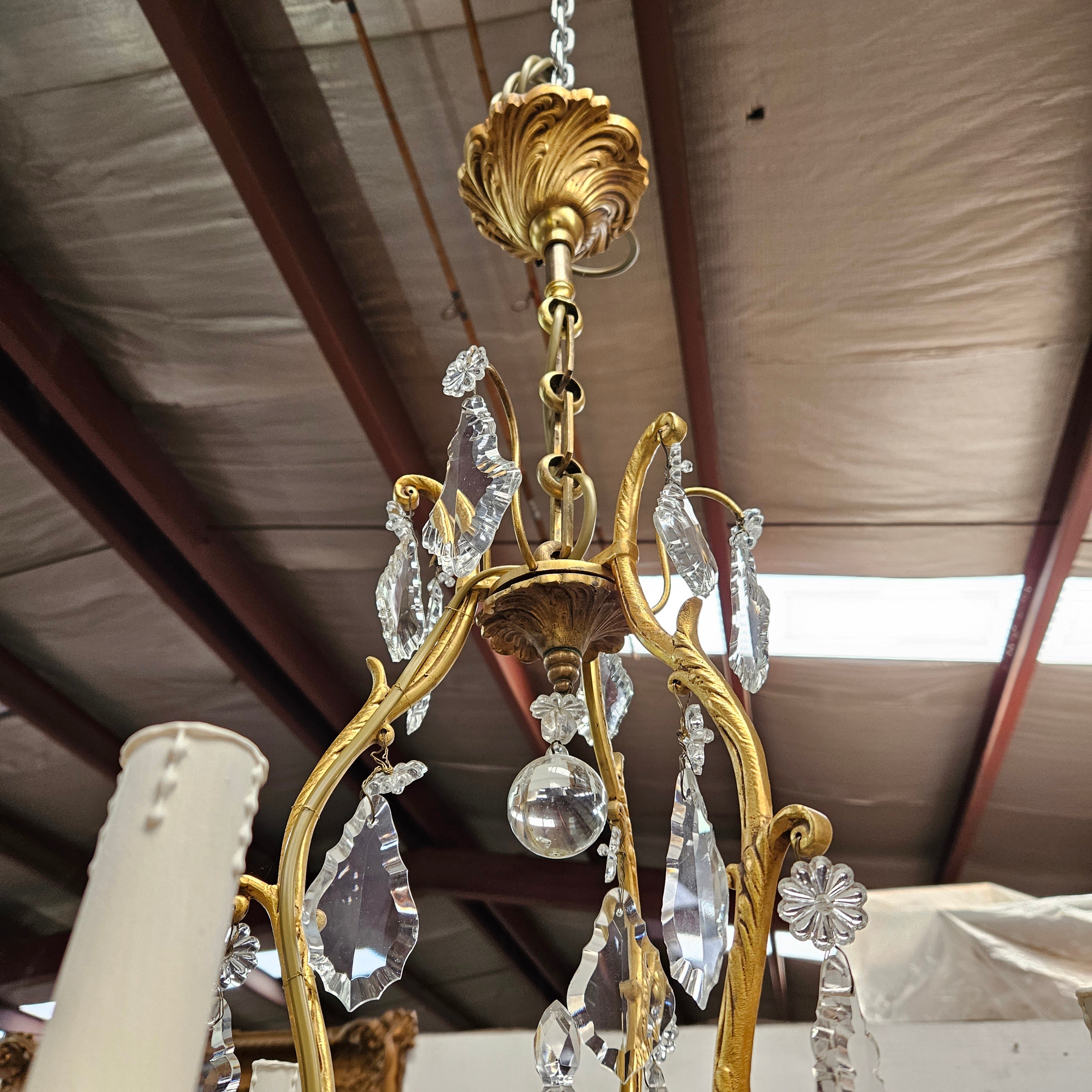 Antique Fine French Parisian Chandelier | Antique & Vintage | Moonee Ponds Antiques | Australia Wide Delivery
