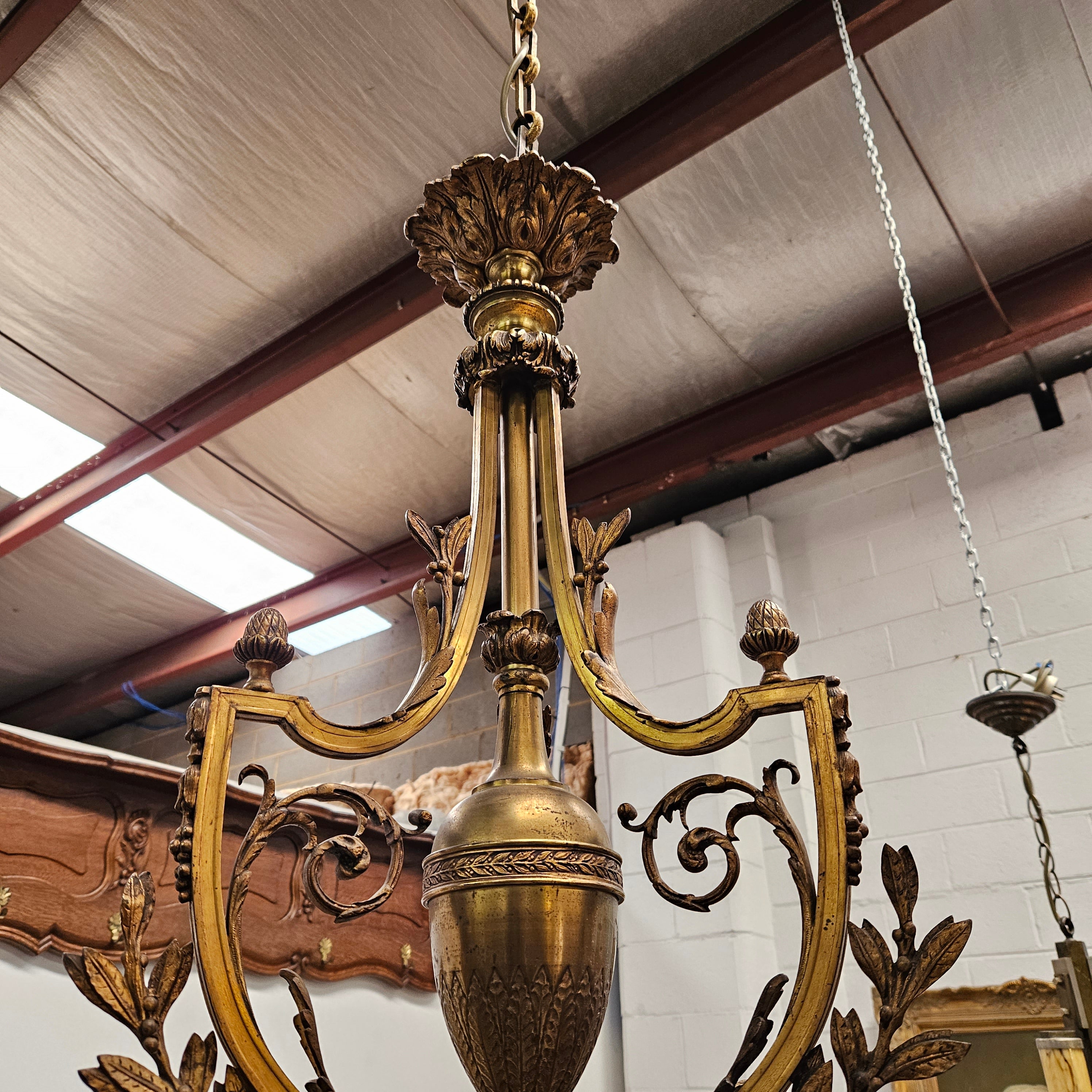 19th Century Antique French Bronze Chandelier | Antique & Vintage | Moonee Ponds Antiques | Australia Wide Delivery