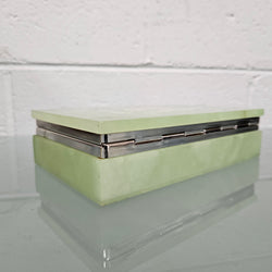 Superb Alabaster Hinged Lid Jewellery Box | Antique & Vintage | Moonee Ponds Antiques | Australia Wide Delivery