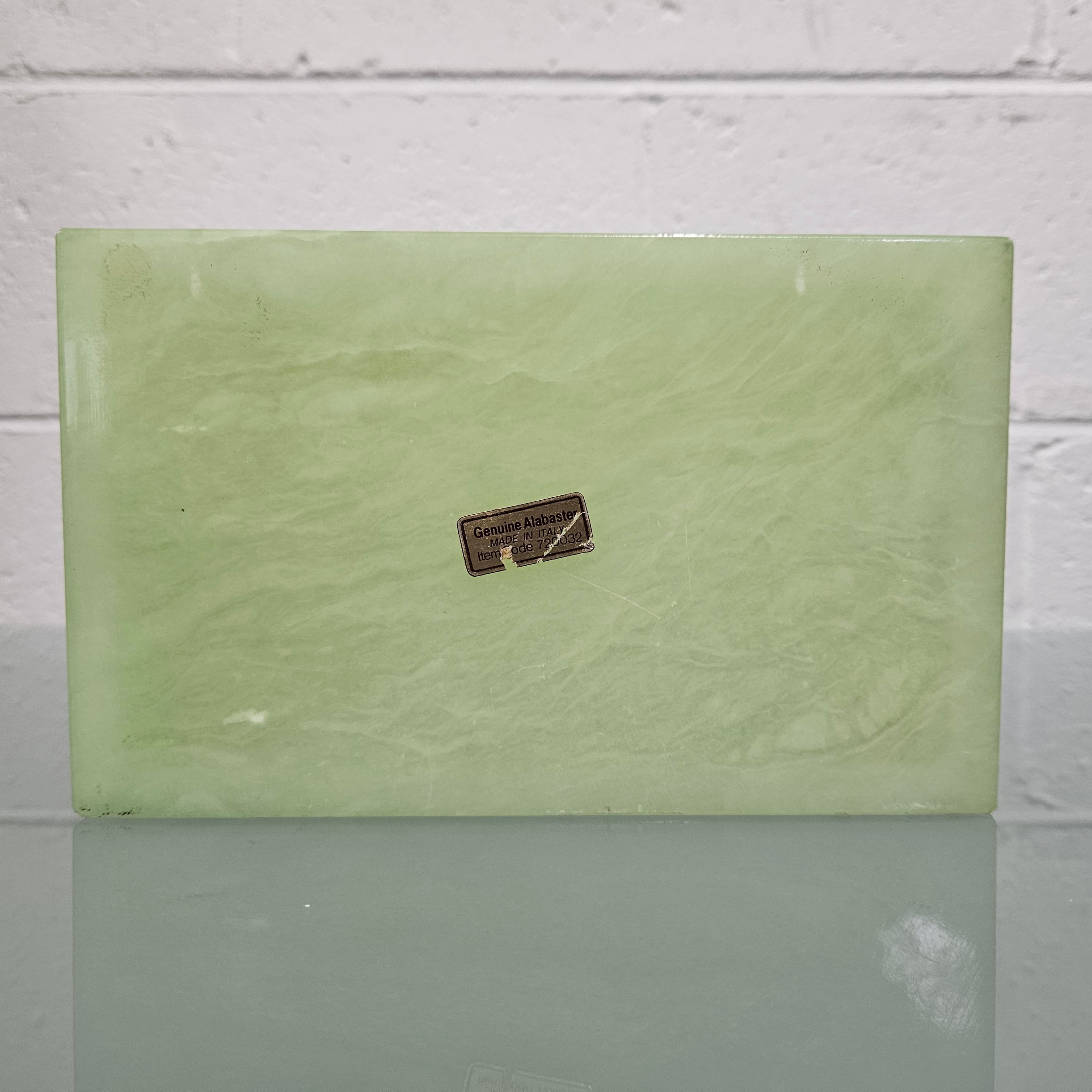 Superb Alabaster Hinged Lid Jewellery Box | Antique & Vintage | Moonee Ponds Antiques | Australia Wide Delivery