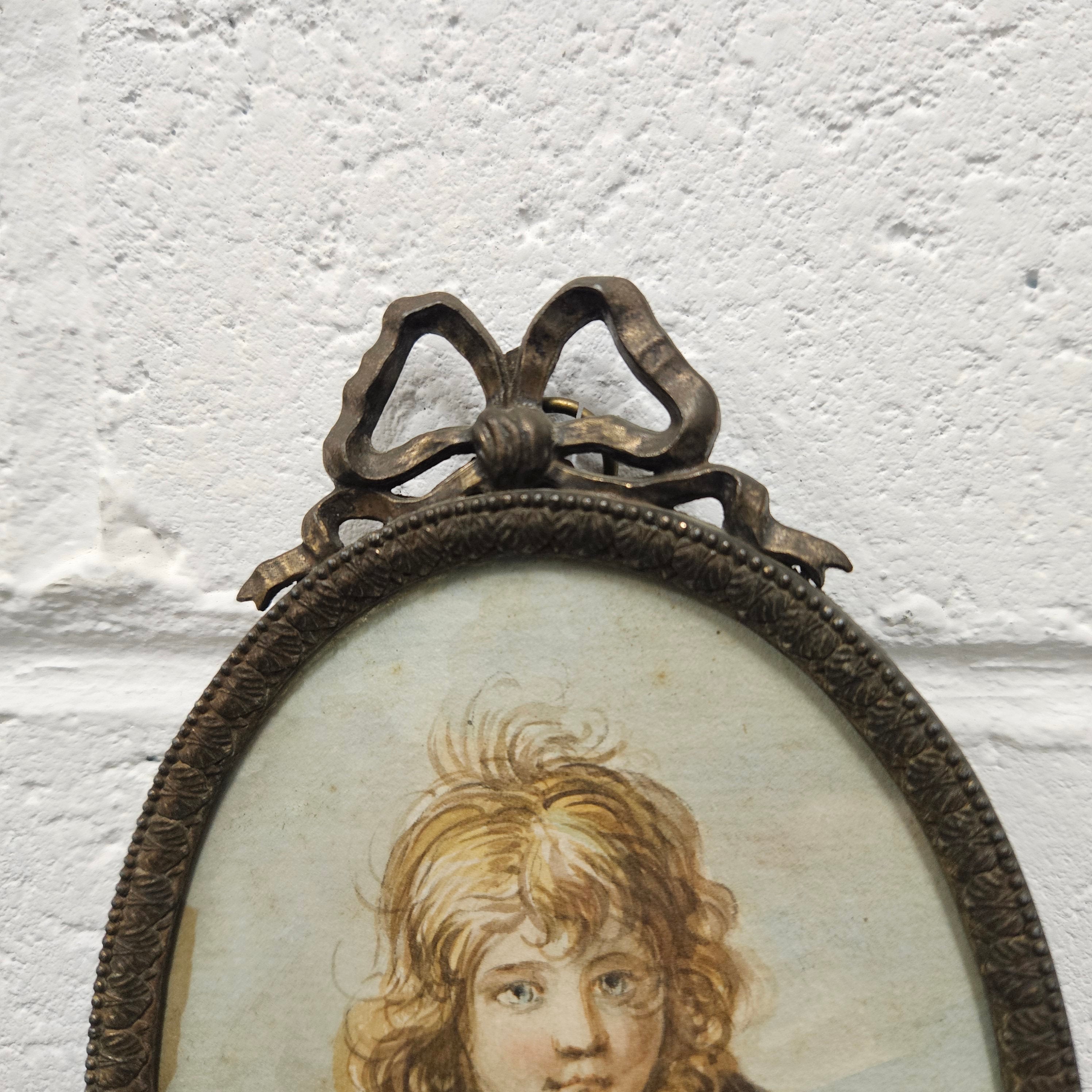Antique Framed Miniature Water Color | Antique & Vintage | Moonee Ponds Antiques | Australia Wide Delivery