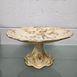 Beautifully Decorated Crown Ducal Cake Stand | Antique & Vintage | Moonee Ponds Antiques | Australia Wide Delivery