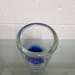Sommerso Style Heavy Glass Vase | Antique & Vintage | Moonee Ponds Antiques | Australia Wide Delivery