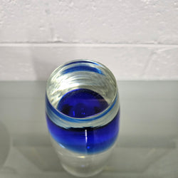 Sommerso Style Heavy Glass Vase | Antique & Vintage | Moonee Ponds Antiques | Australia Wide Delivery
