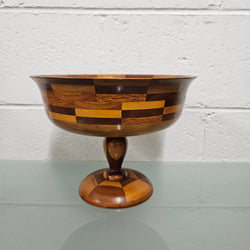 Vintage Nut/Fruit Inlaid Wooden Bowl | Antique & Vintage | Moonee Ponds Antiques | Australia Wide Delivery