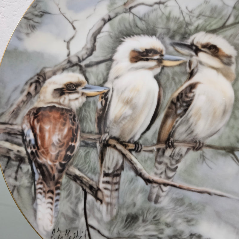 Decorative Vintage Noritake Kookaburra Wall Plate.  Please see photos as they form part of the description.