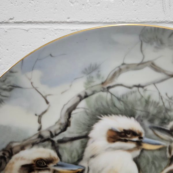 Decorative Vintage Noritake Kookaburra Wall Plate.  Please see photos as they form part of the description.